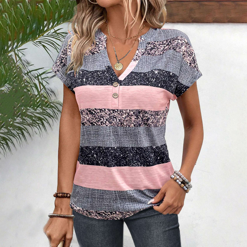 Clara Striped Blouse - Women's