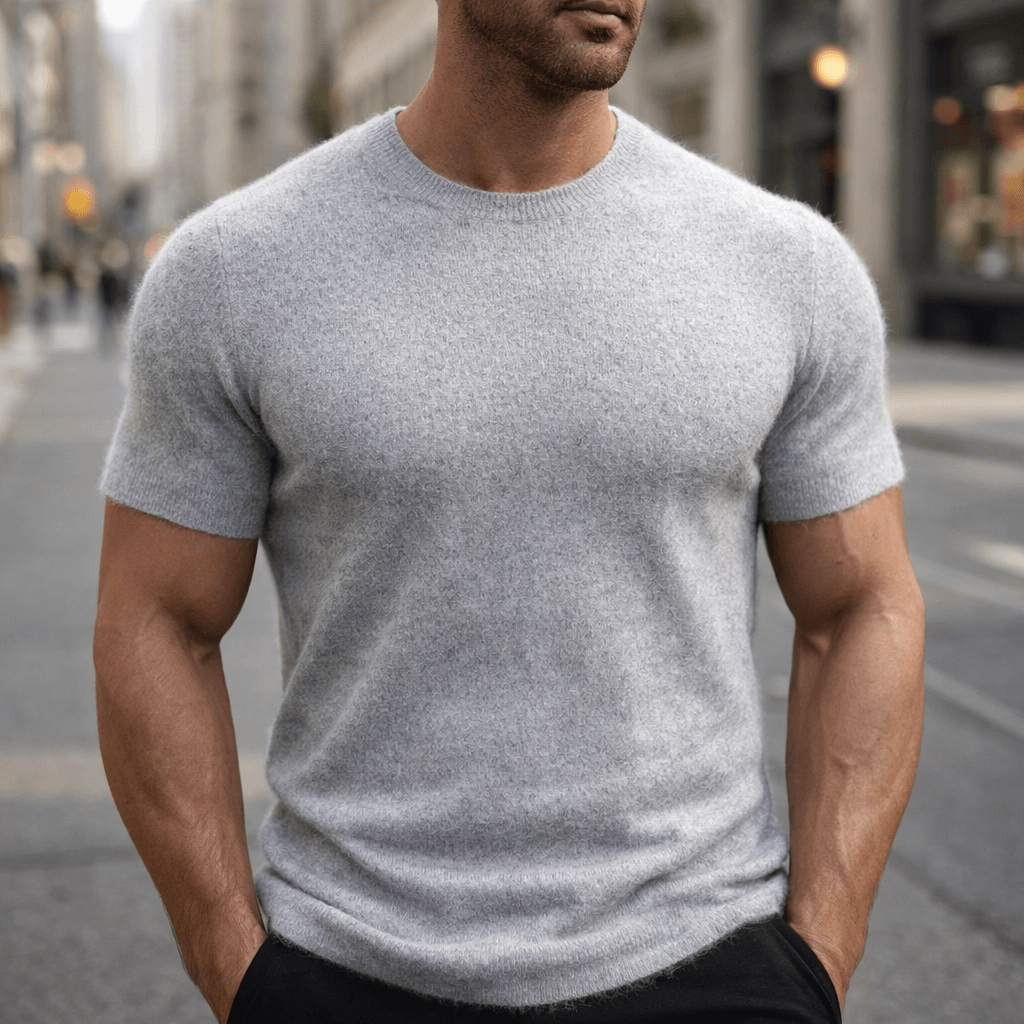 Cassian Cashmere T-Shirt - Unisex in green