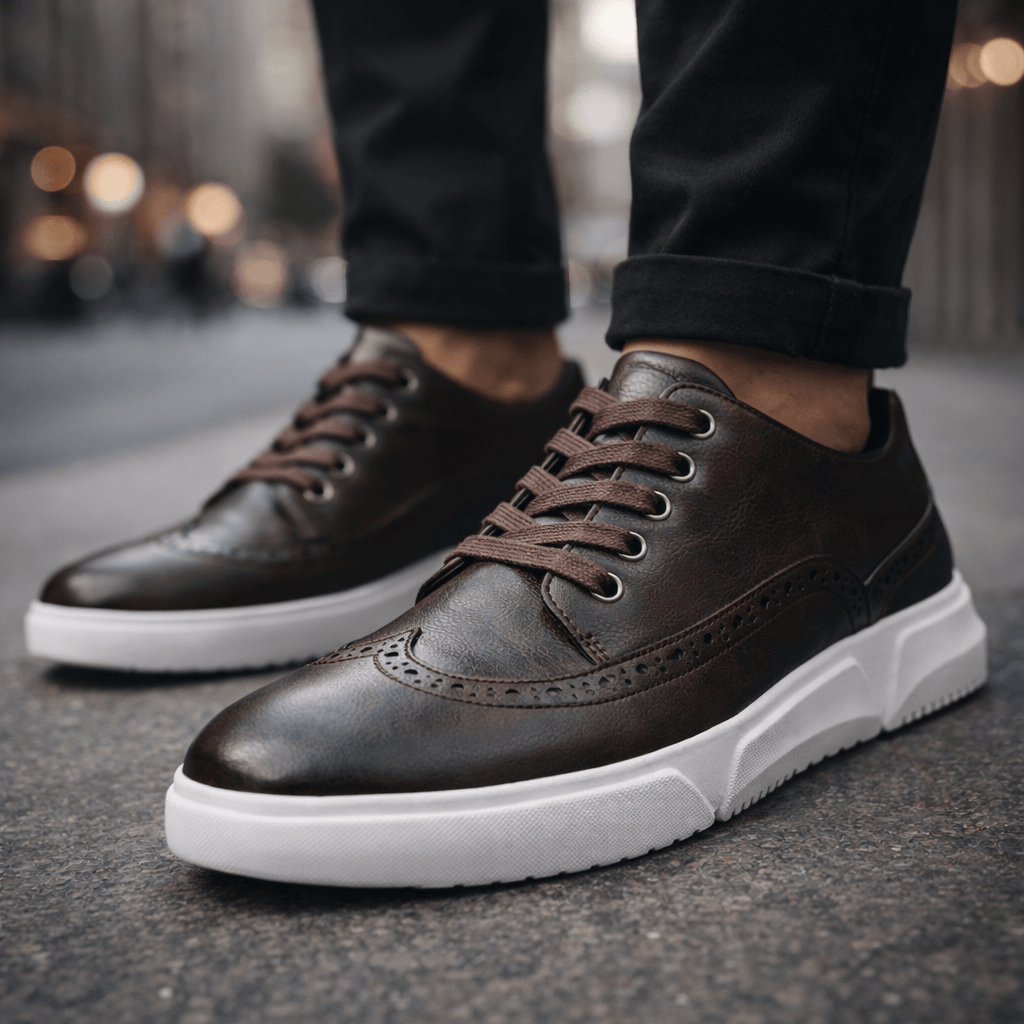 Harrington Leather Sneakers - Men's
