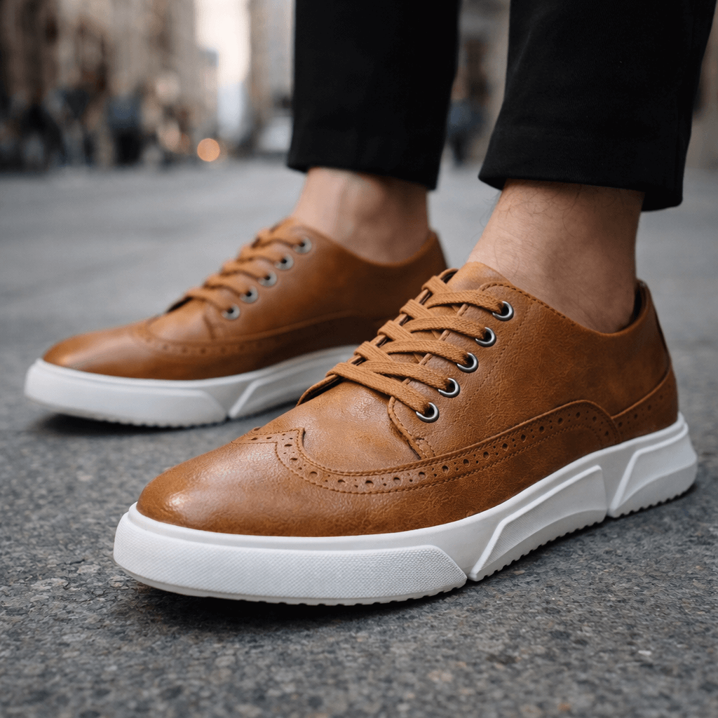 Hutton Heritage Leather Sneakers - Men's
