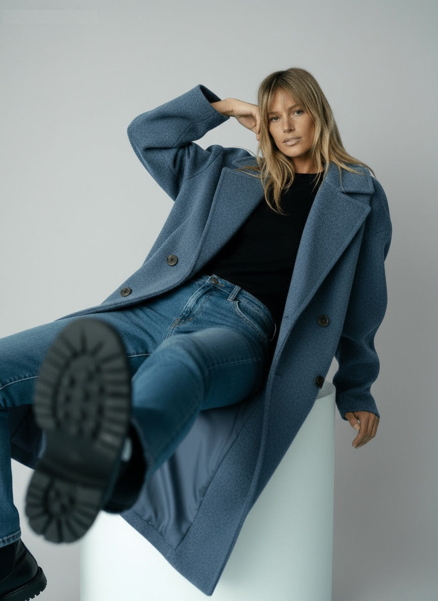 Cotton Harper Coat - Women's in gray