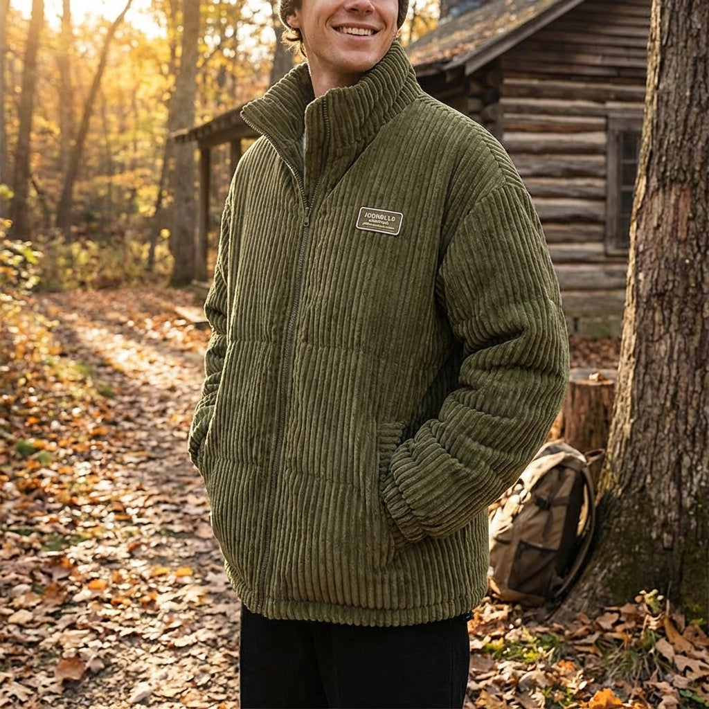 Heritage Corduroy Jacket - Unisex in green