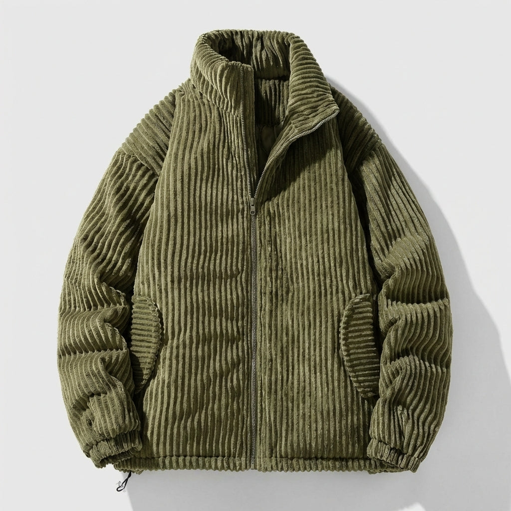 Heritage Corduroy Jacket - Unisex in green