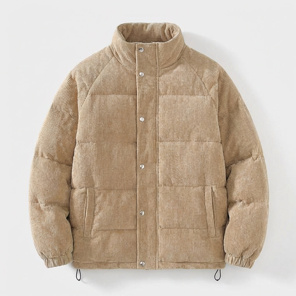 Arden Padded Jacket - Unisex in beige