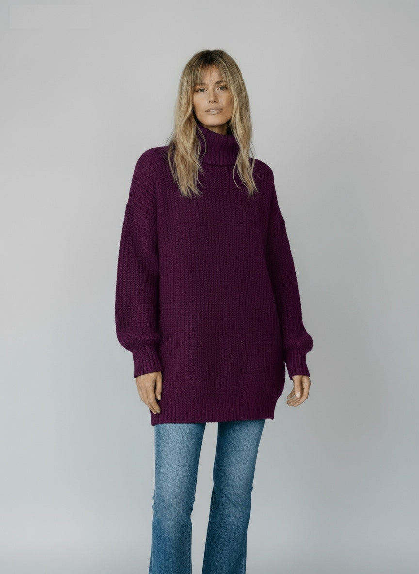 Amara Cashmere Sweater - Unisex in khaki