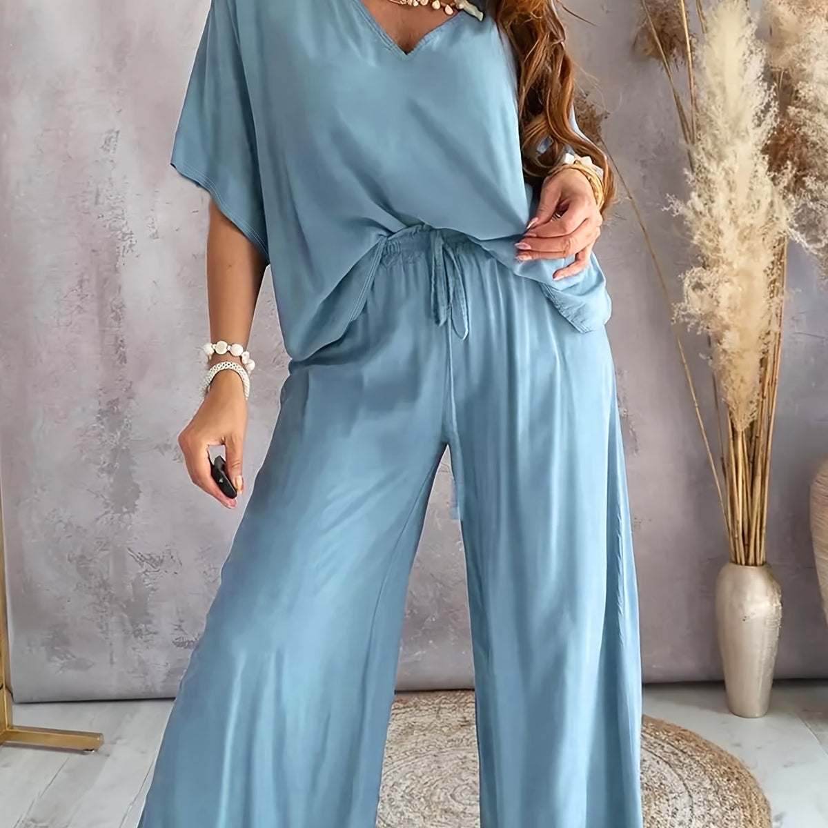 Nina Effortless Set - Unisex in light blue