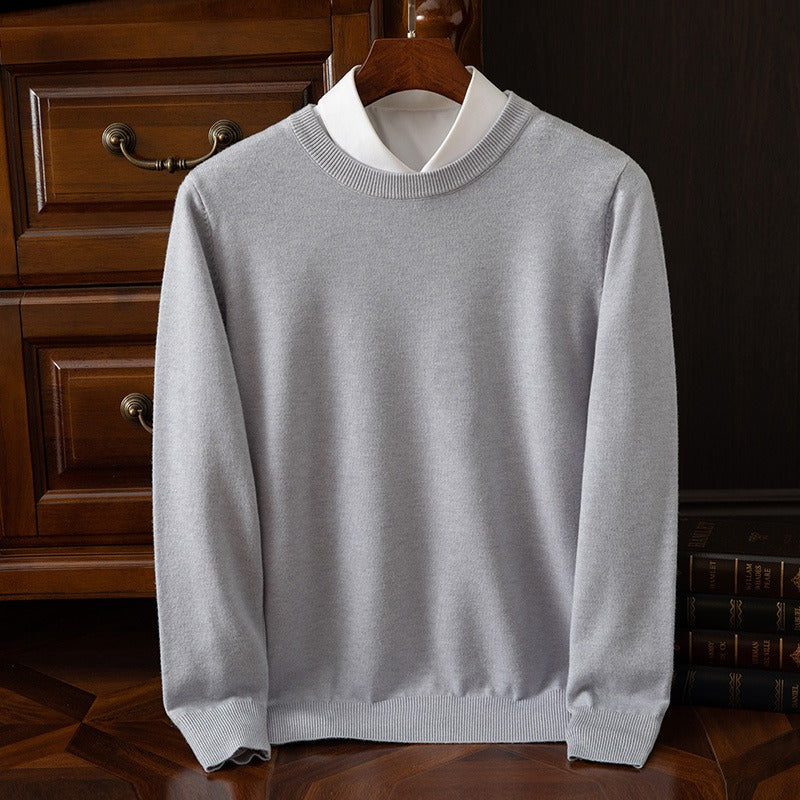 Pemberton Cashmere Sweater - Unisex in blue