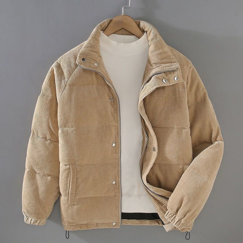 Arden Padded Jacket - Unisex in beige