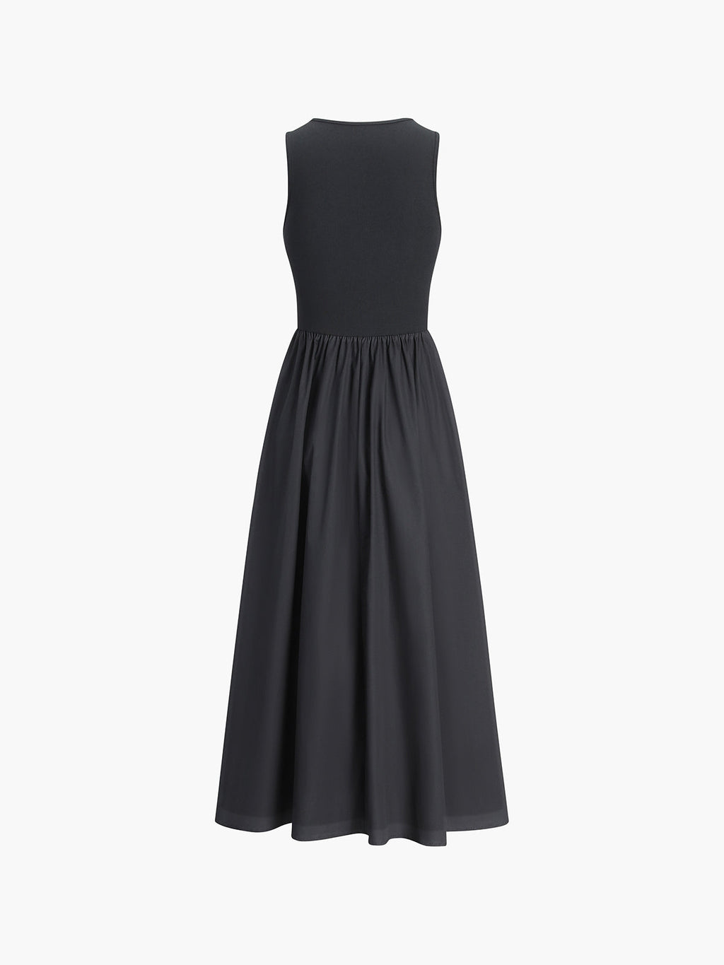 Leisure Crew Neck Dress - Women's in black