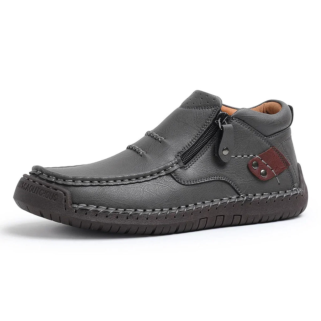 Aldgate Handmade Leather Shoes - Men's in dark brown