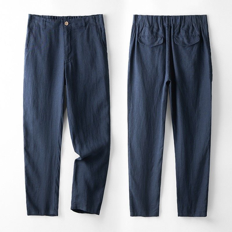 Davenport Linen Set - Unisex in blue