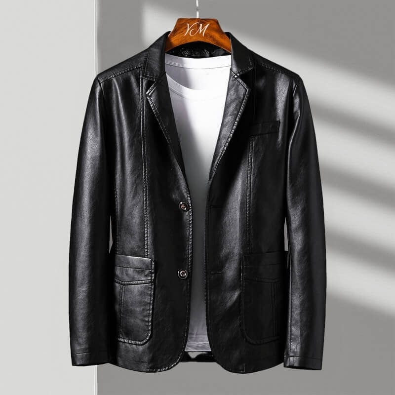 Luca Leather Jacket - Men's in brown