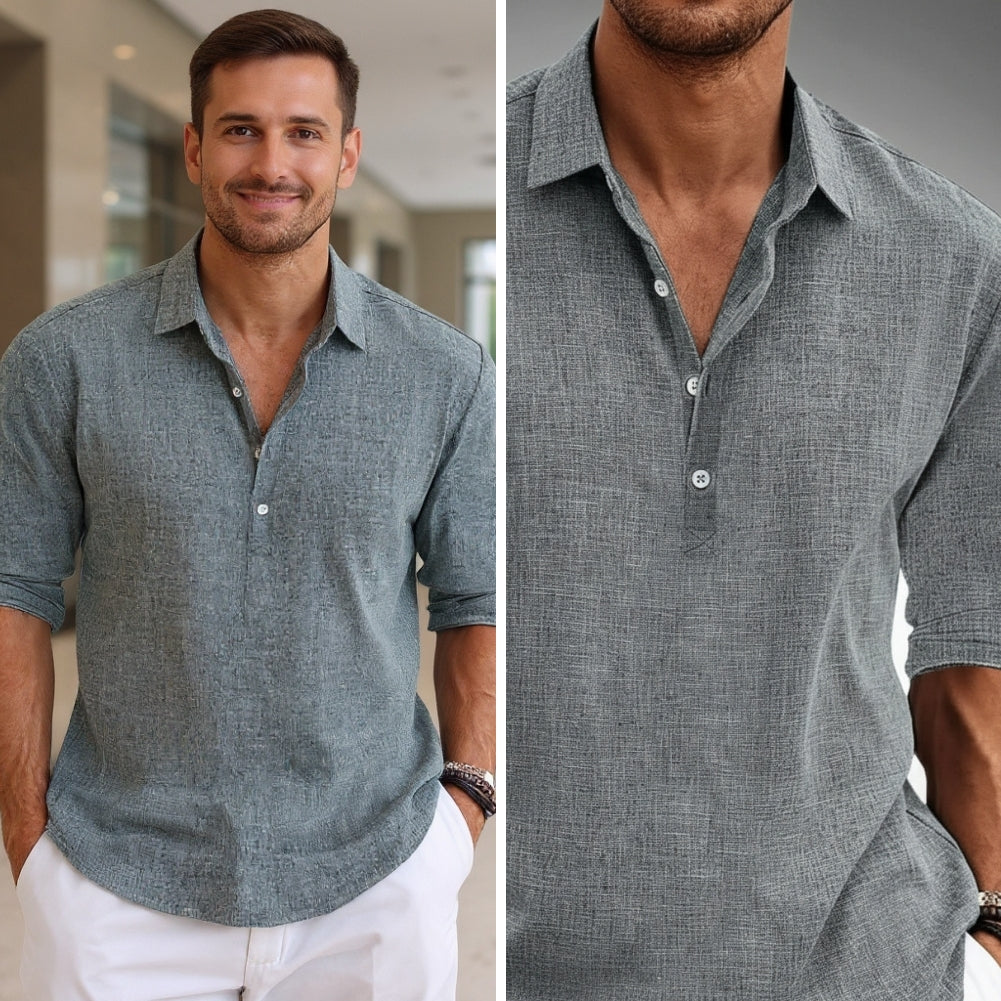Gideon Shirt - Unisex in blue
