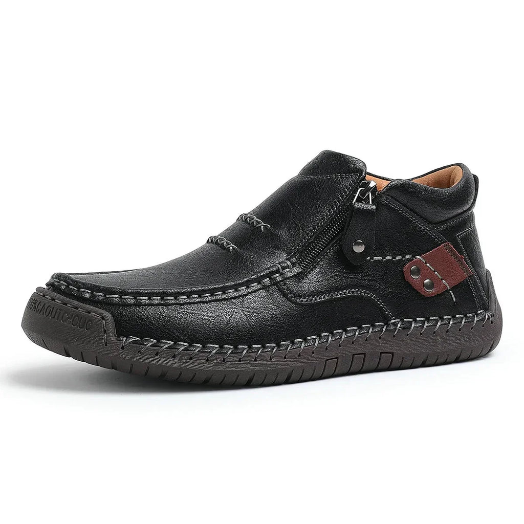 Aldgate Handmade Leather Shoes - Men's in dark brown