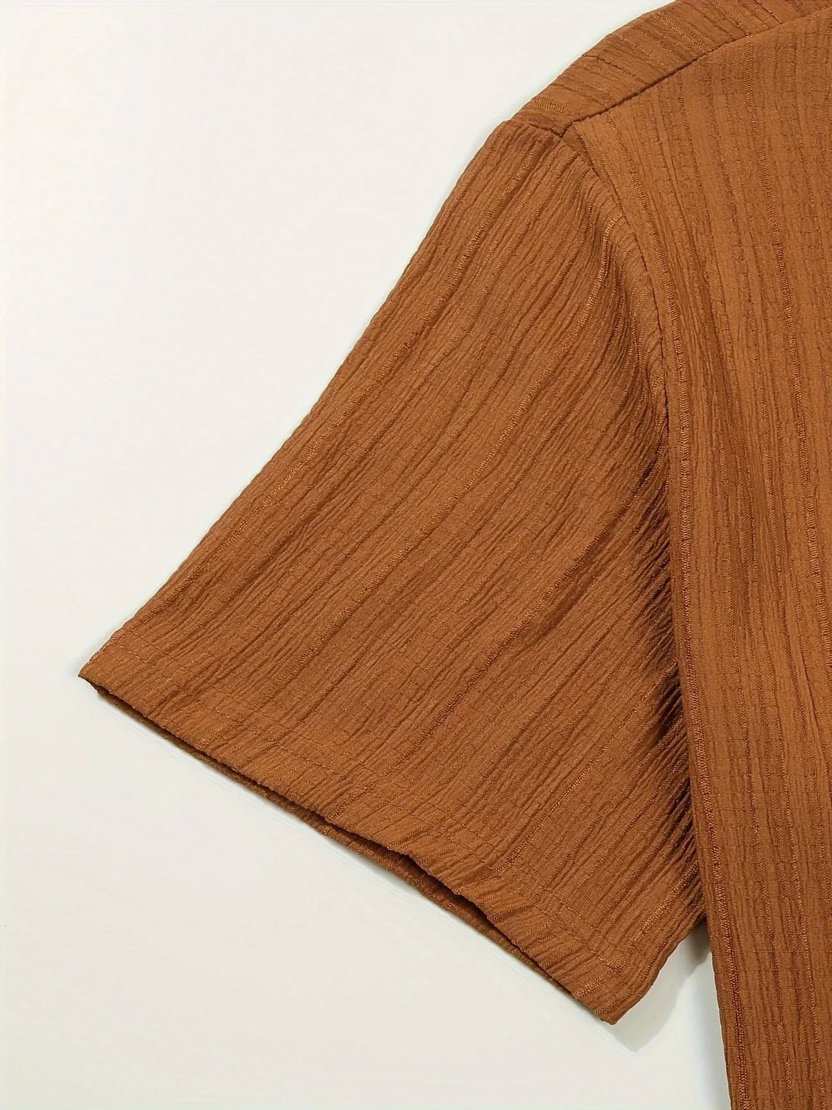 Elias Striped Set - Unisex in brown
