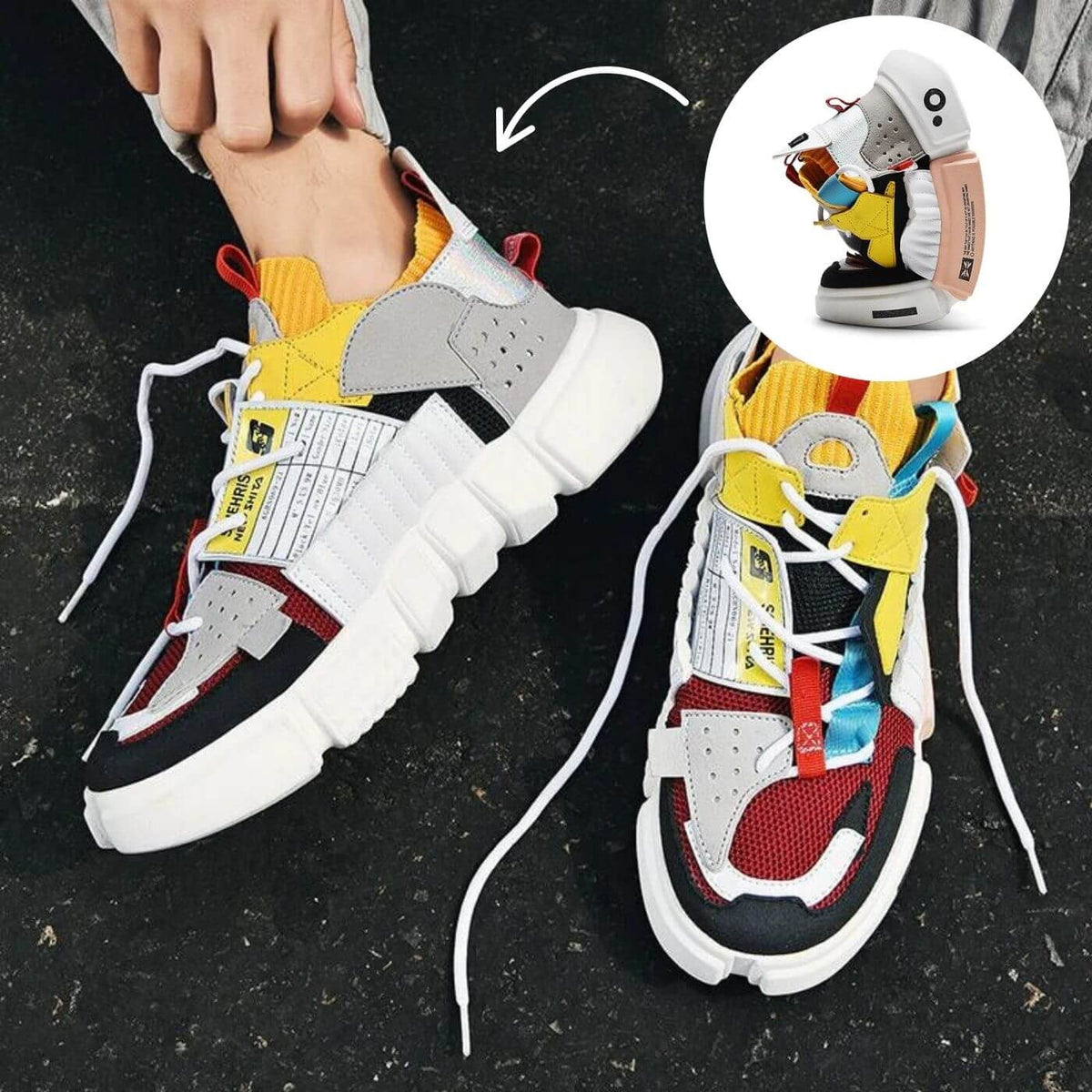 Parker Sneakers - Men's in multicolor