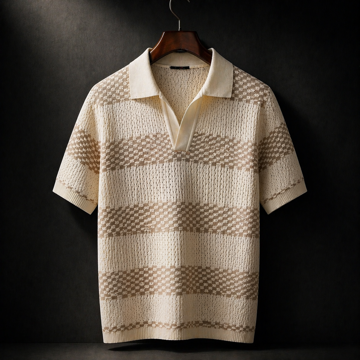 Sutton Knitted Polo - Men's in navy