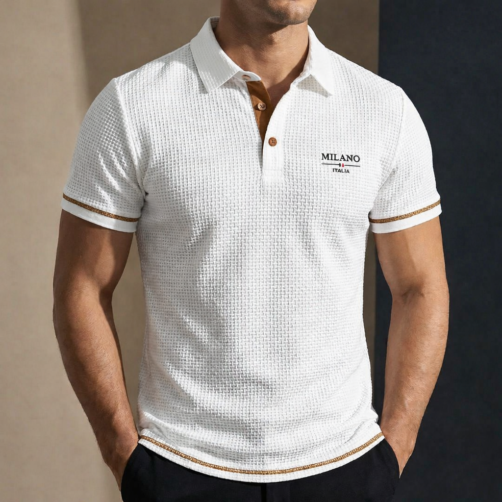 Kensington Cotton Polo - Men's in navy