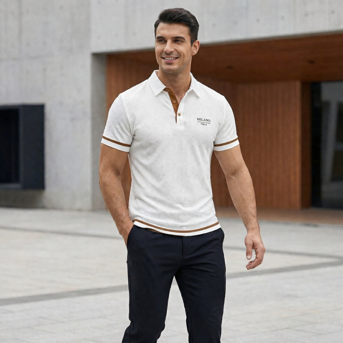 Kensington Cotton Polo - Men's in blue