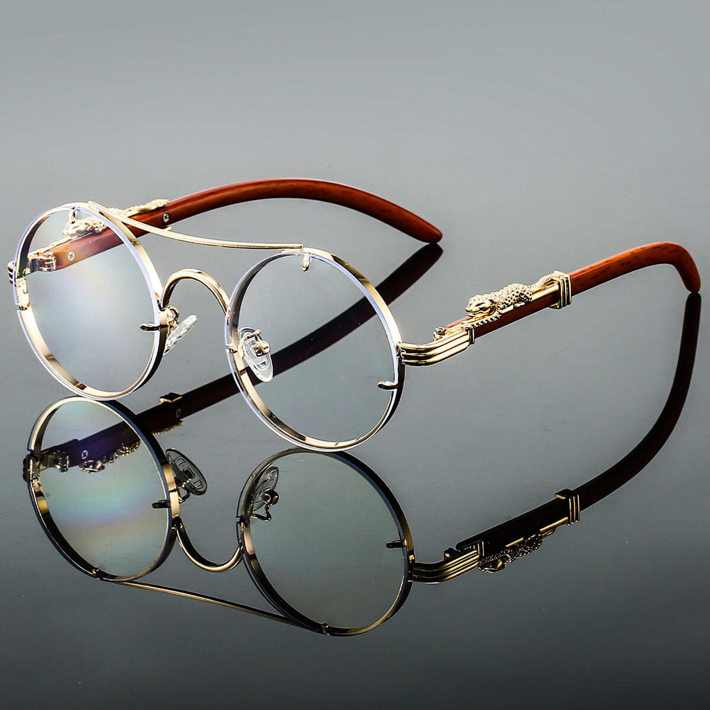 Orion Retro Sunglasses - Unisex in transparent