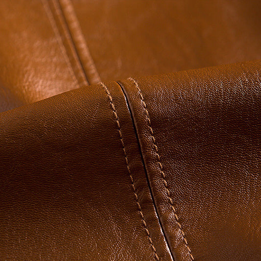 Luca Leather Jacket - Men's in brown
