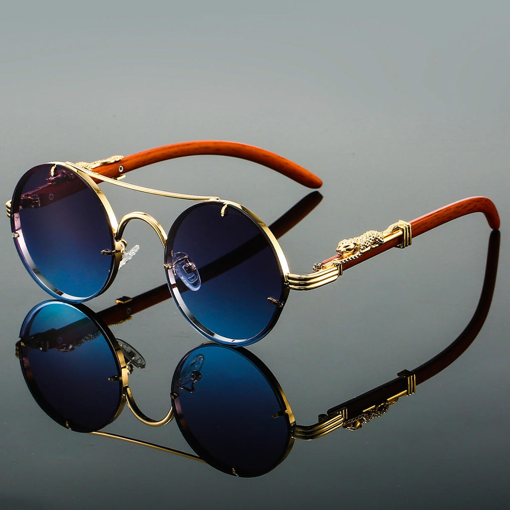 Orion Retro Sunglasses - Unisex in blue