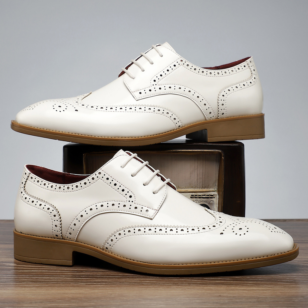 Stirling Leather Brogues - Men's