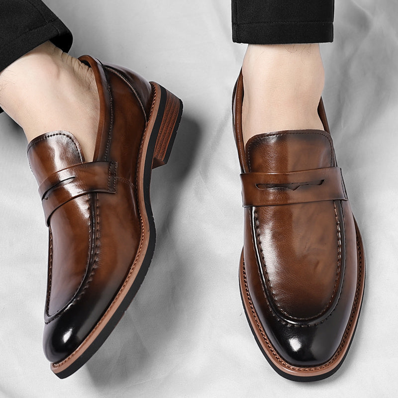 Mercer Italian Loafers - Men's in brown