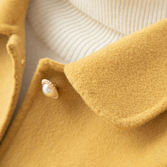 Wren Cashmere Jacket - Unisex in beige