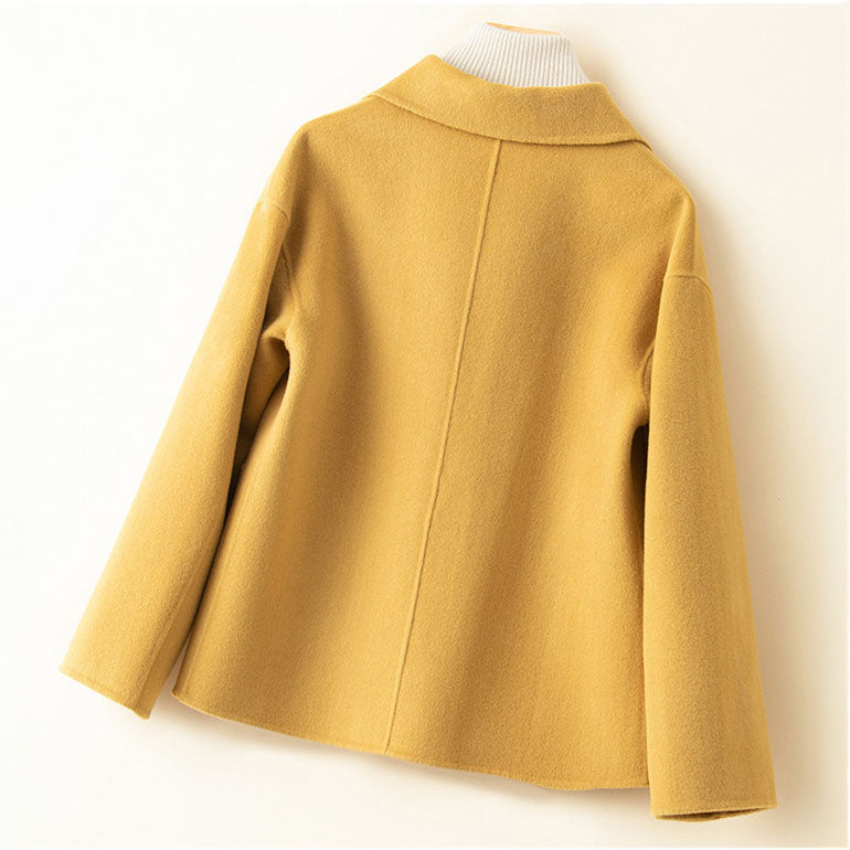 Wren Cashmere Jacket - Unisex in beige