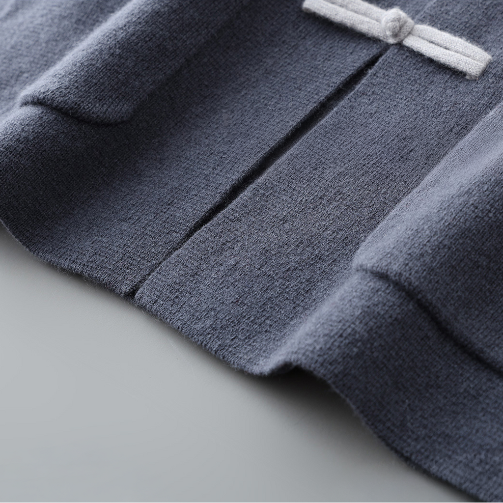Hadley Cashmere Cardigan - Unisex in gray