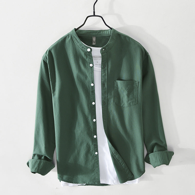 Florence Cotton Shirt - Men's in green
