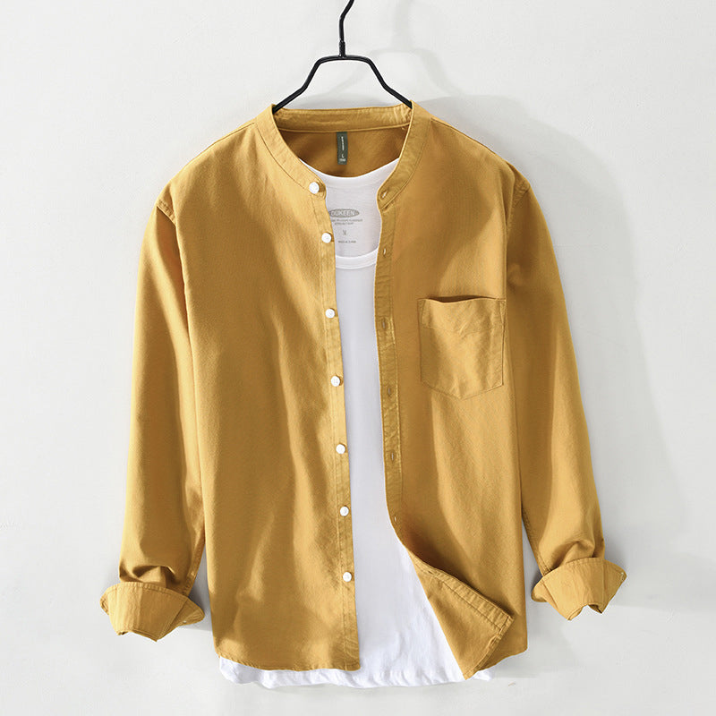 Florence Cotton Shirt - Men's in green