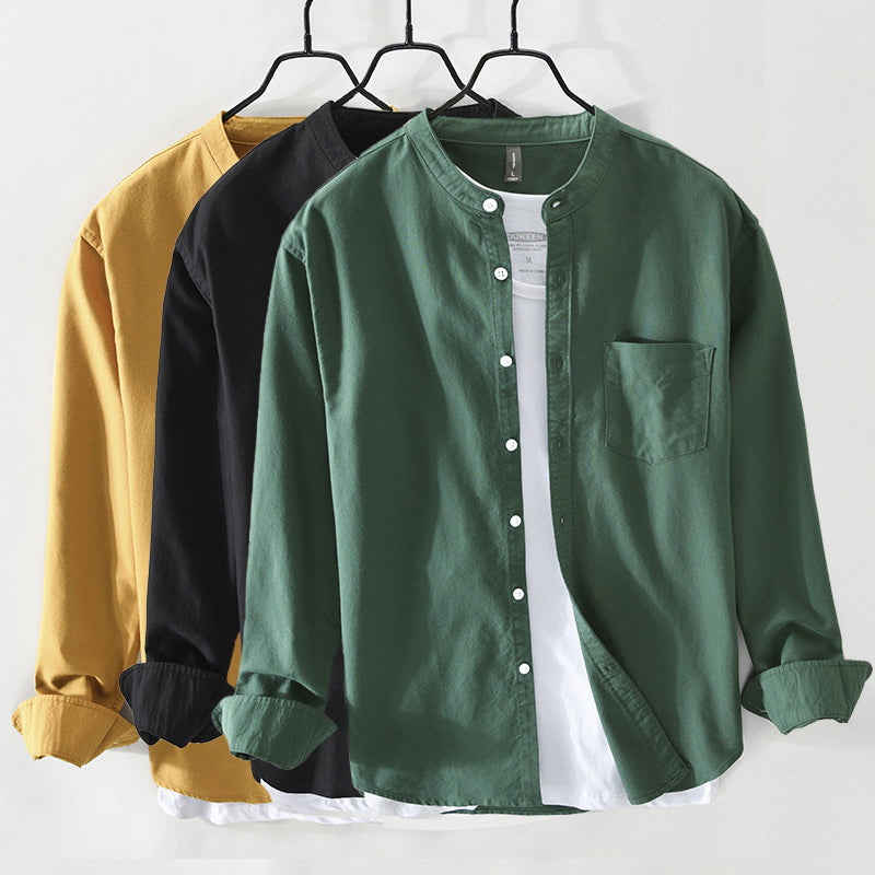 Florence Cotton Shirt - Men's in green