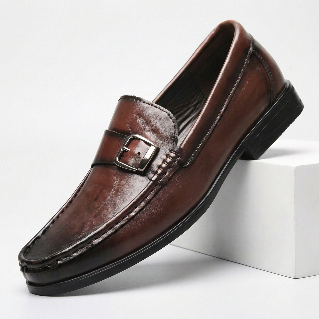 Lorenzo Leather Loafers - Men's