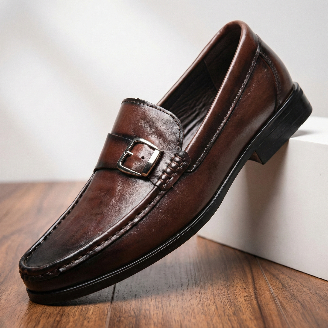 Lorenzo Leather Loafers - Men's