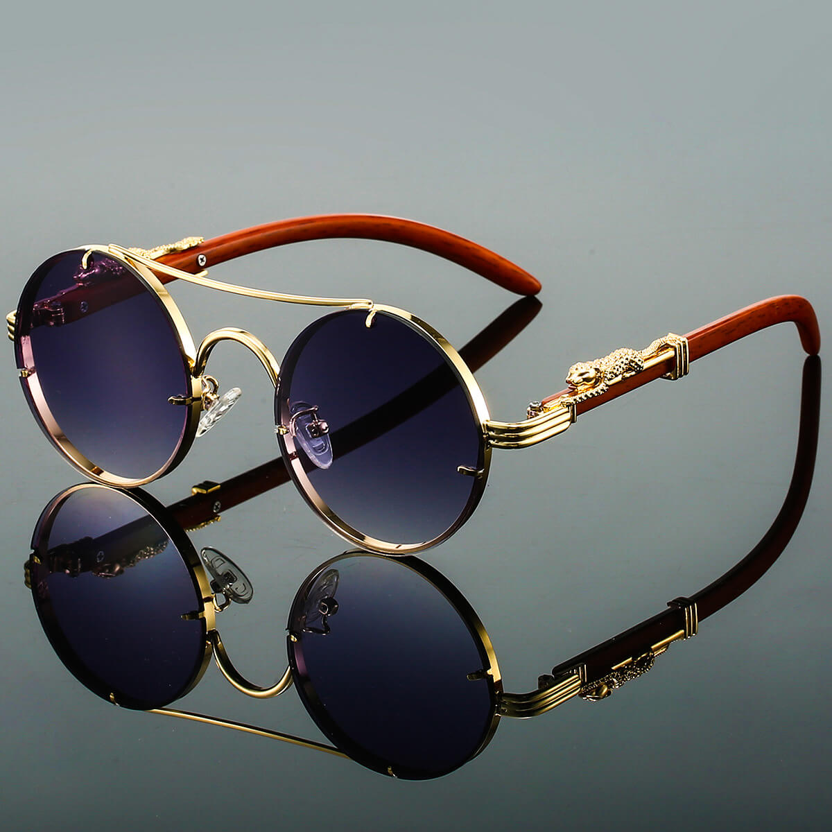 Orion Retro Sunglasses - Unisex in gray