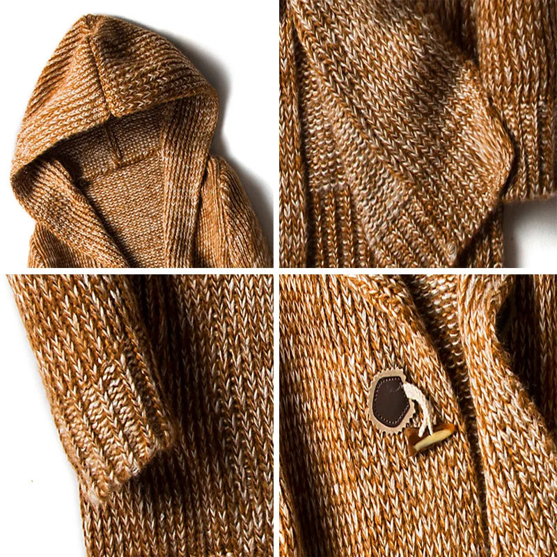 Westin Wool Cardigan - Unisex in brown