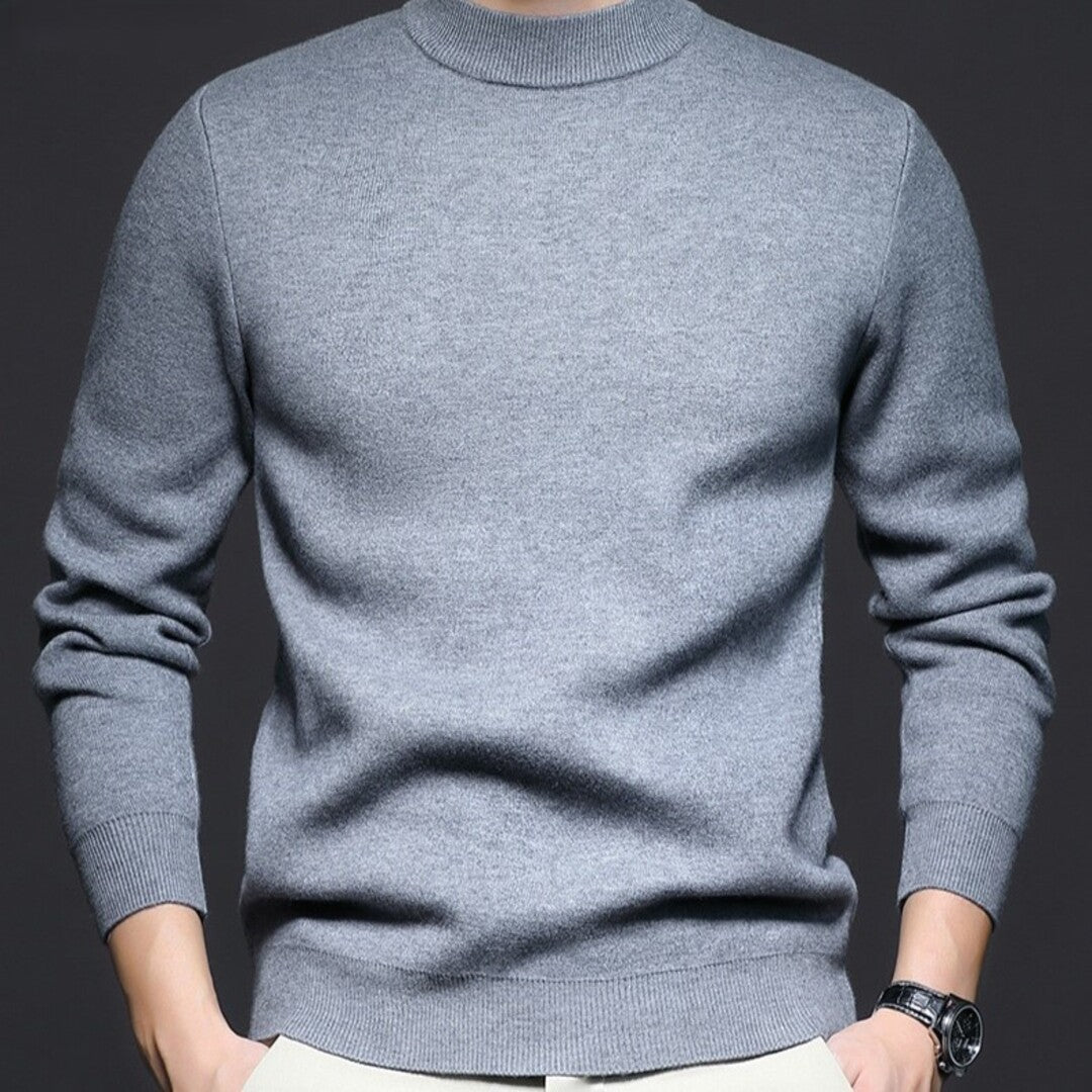 Beaumont Crew Neck Sweater - Unisex in beige