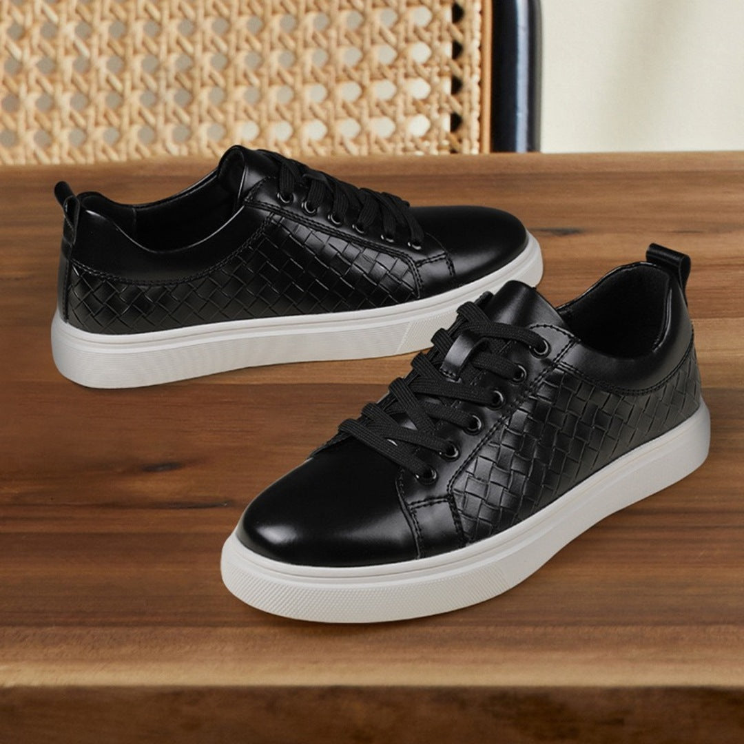 Leather Carlis Sneakers - Men's in brown