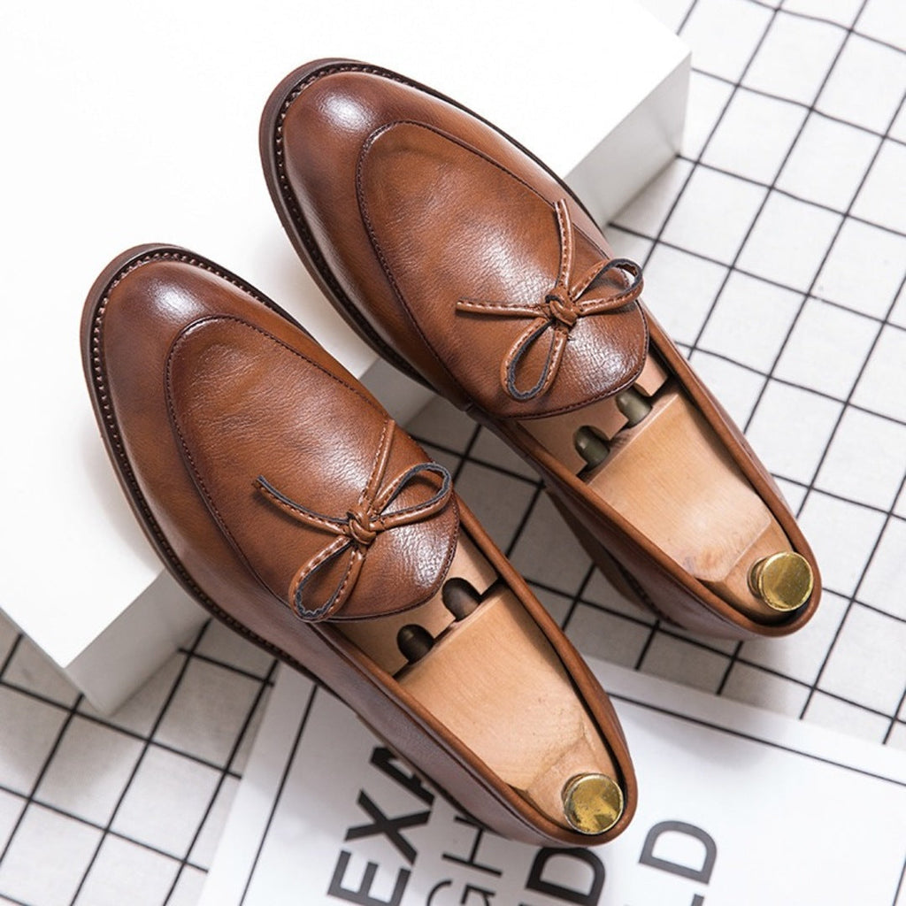 Armand Leather Loafers - Men's in brown