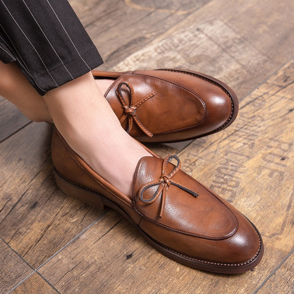 Armand Leather Loafers - Men's in brown