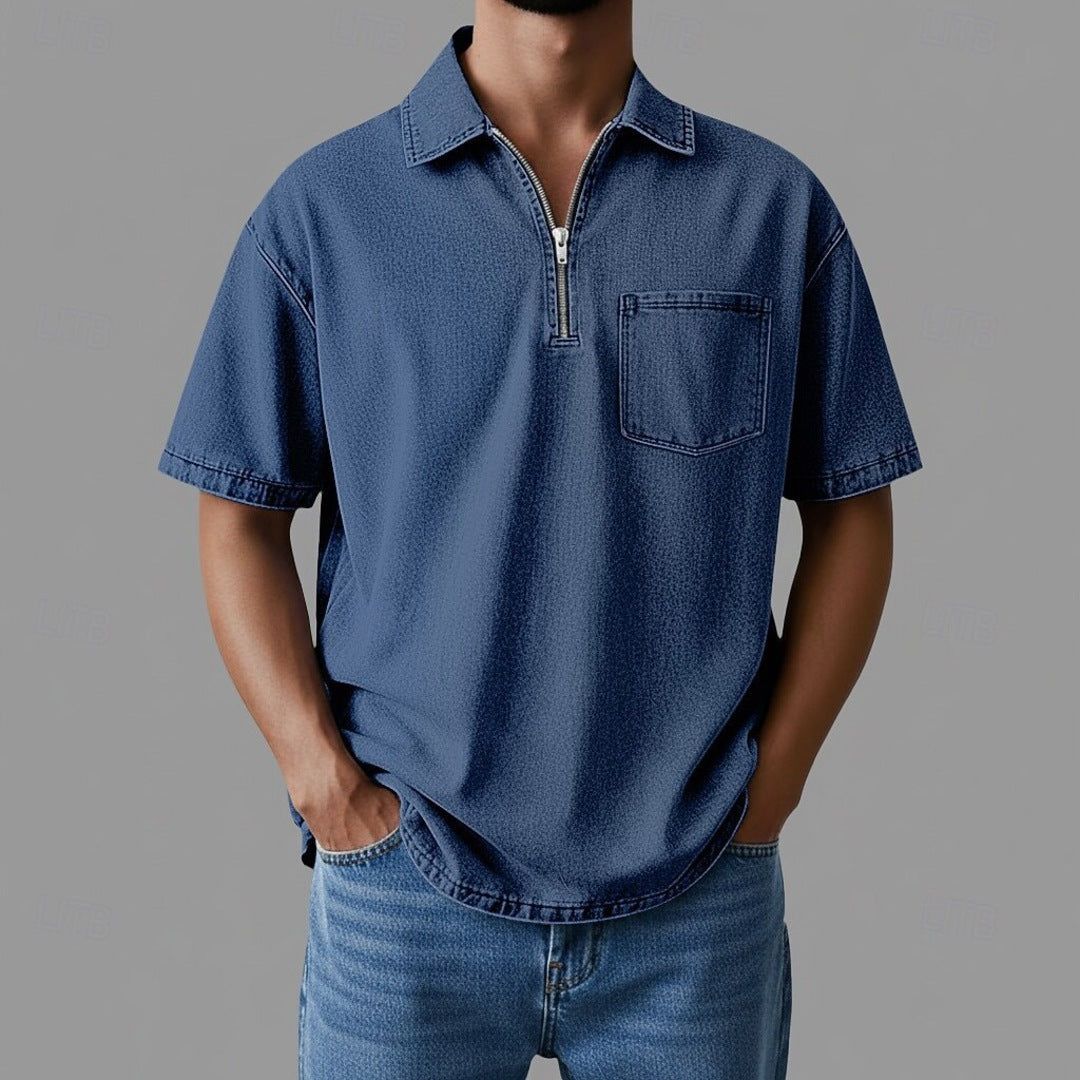 Ingram Denim Shirt - Unisex in blue