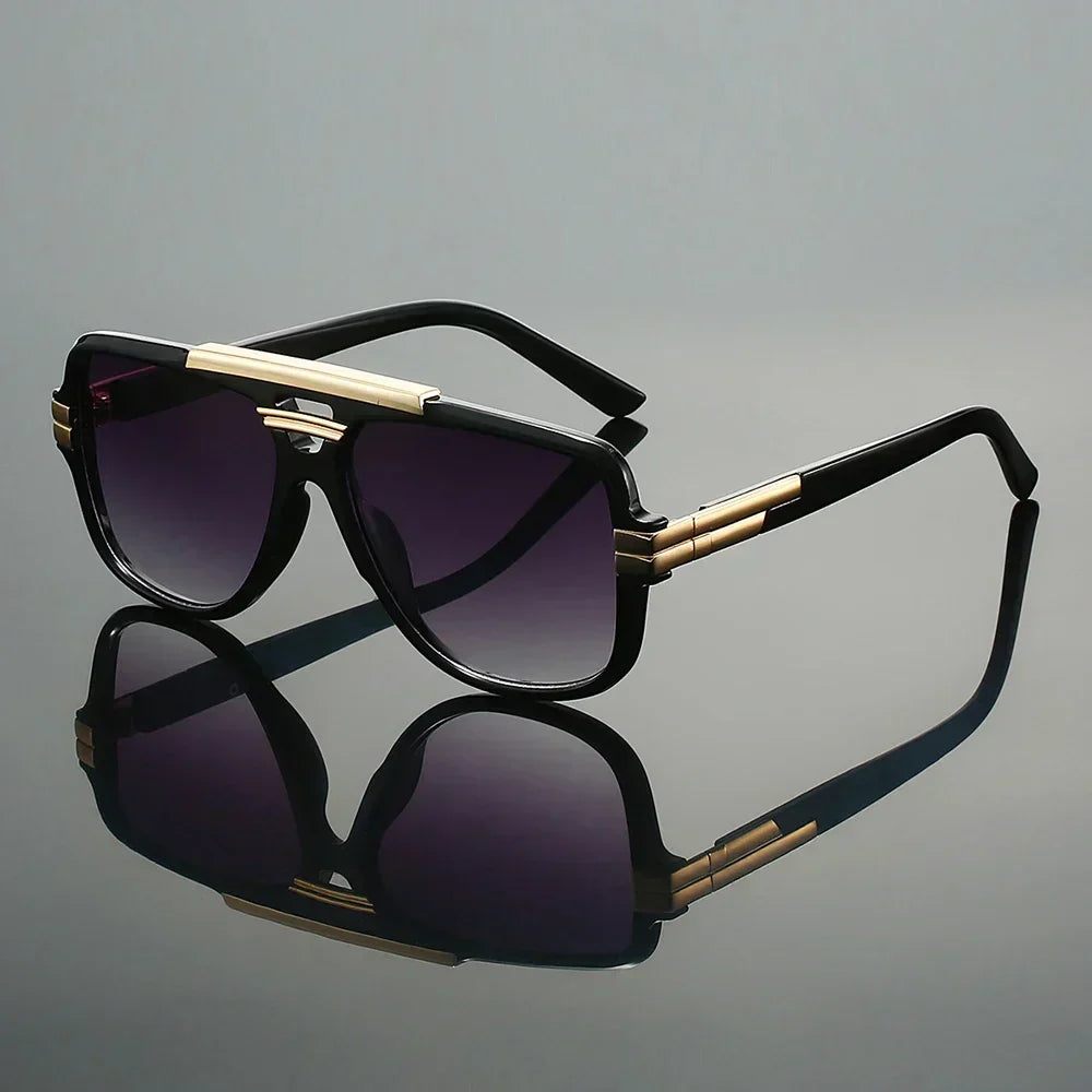Nico Retro Sunglasses - Unisex in gray