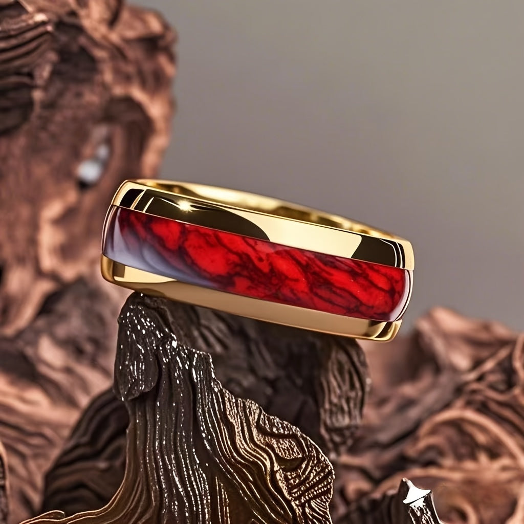 Hawthorne Monarch Ring - Unisex in green