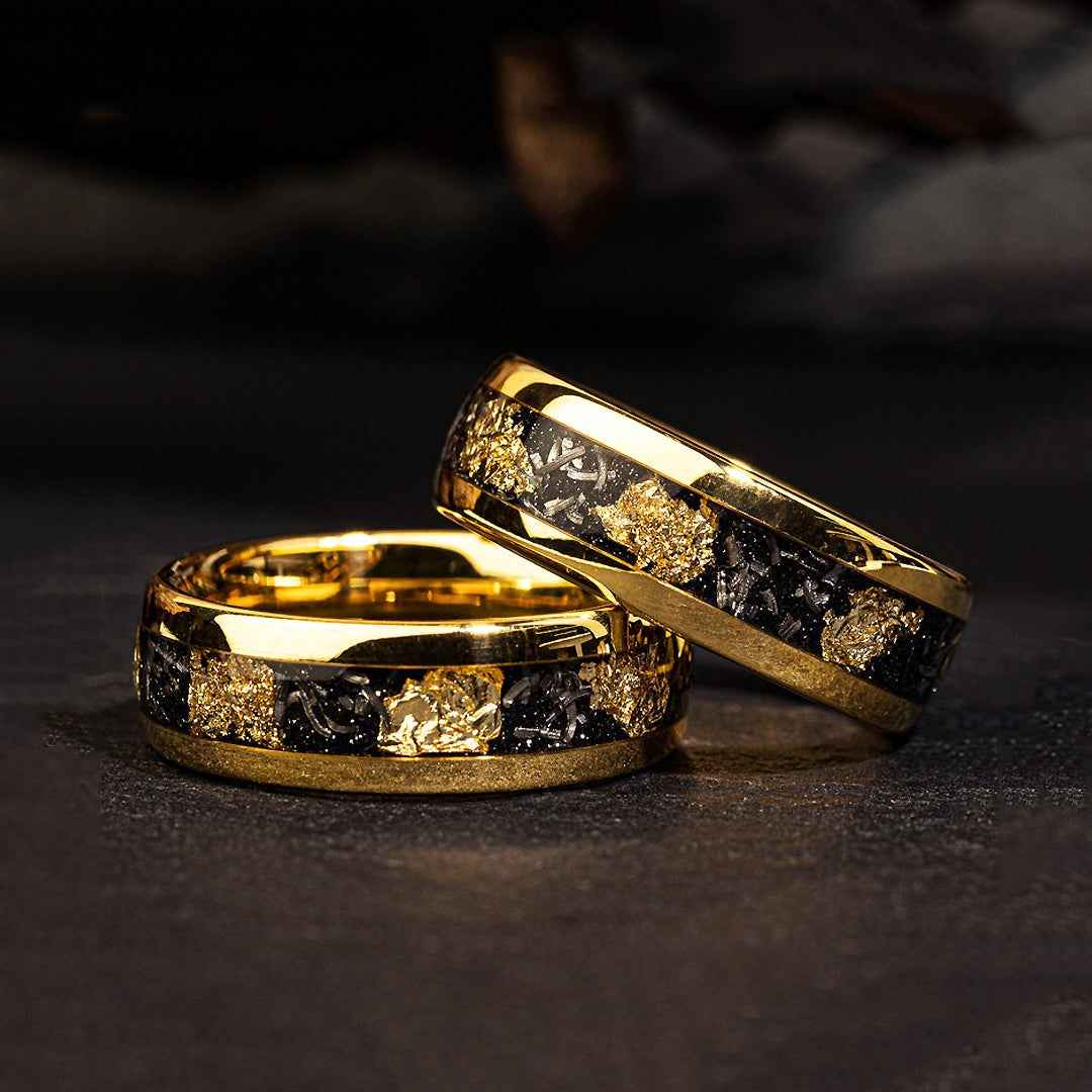 Hawthorne Monarch Ring - Unisex in black