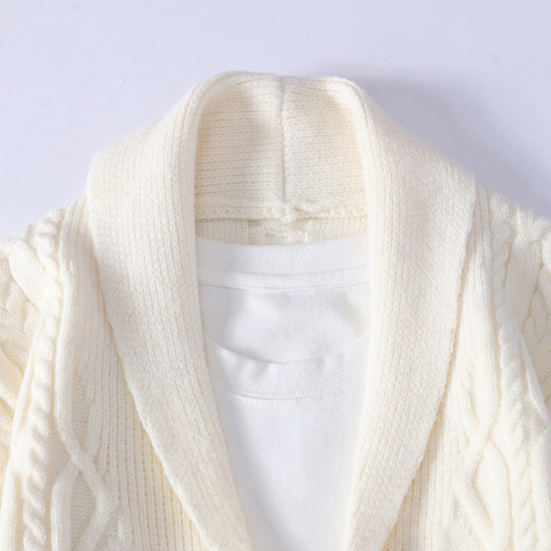 Julian Knitted Cardigan - Unisex in green