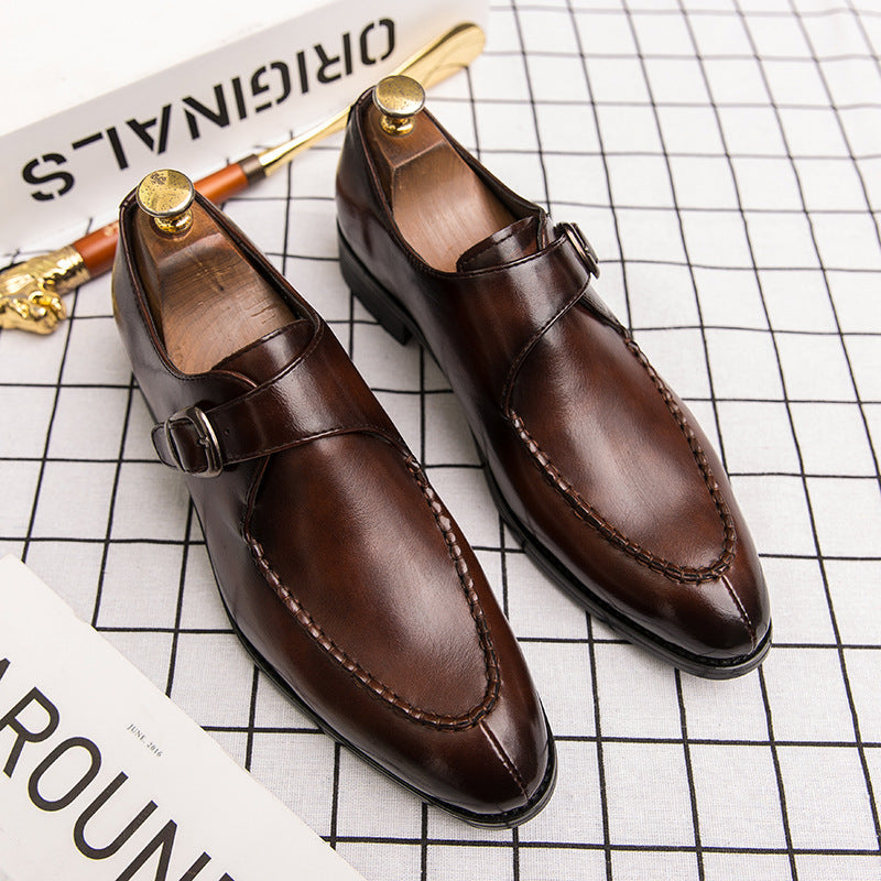 Ashford Buckle Shoes - Men's in brown