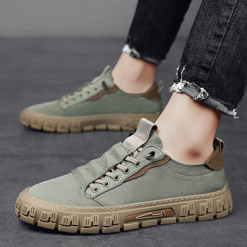 Hutton Canvas Sneakers - Men's in green