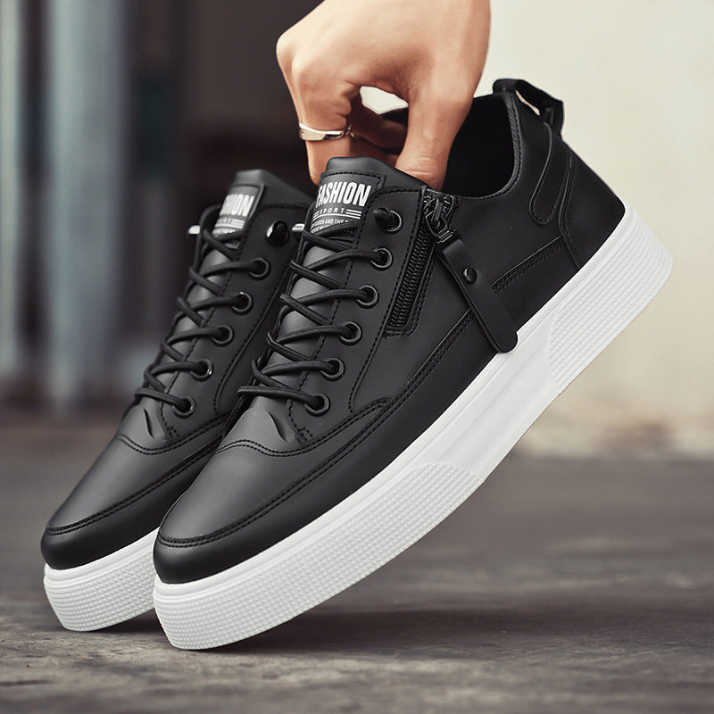 Hudson Leather Sneakers - Men's in white